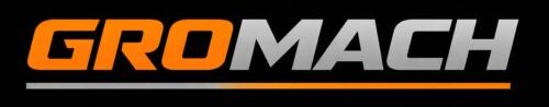 het_logo_van_metaalbewerkingmachine_handelaar_gromach