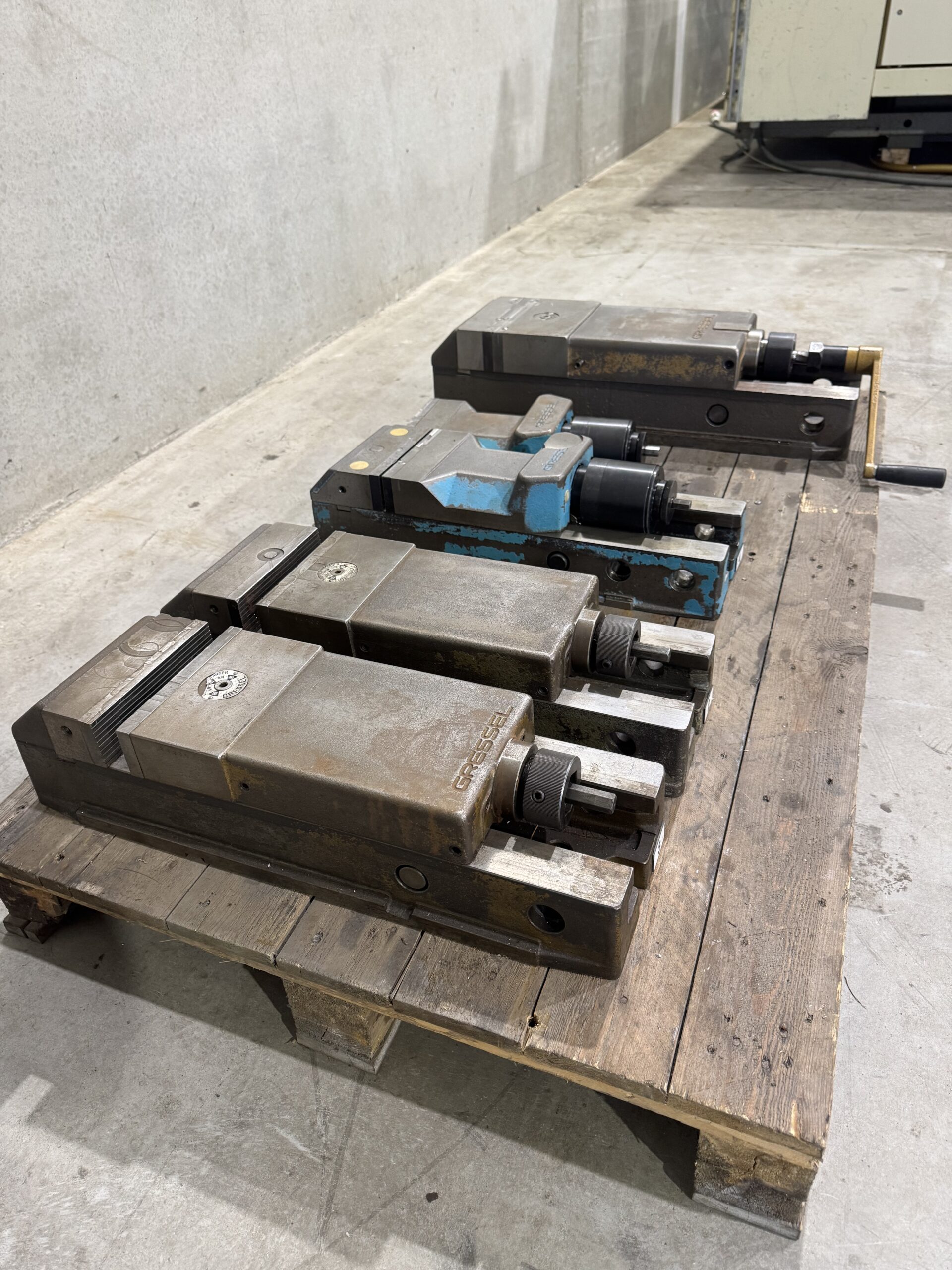 Gressel machine klemmen