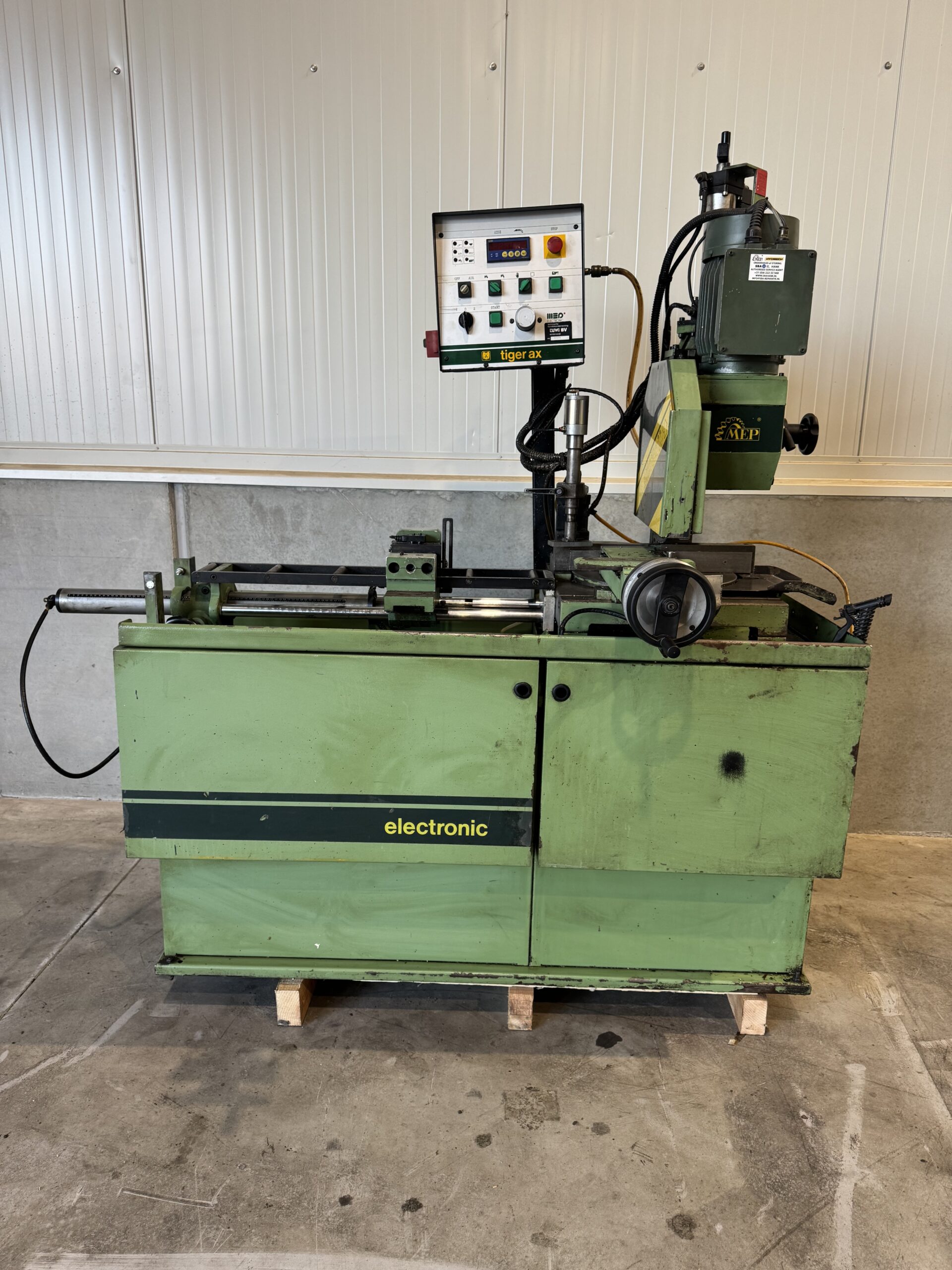 Mep tiger 350 ax electronic volautomaat afkortzaag