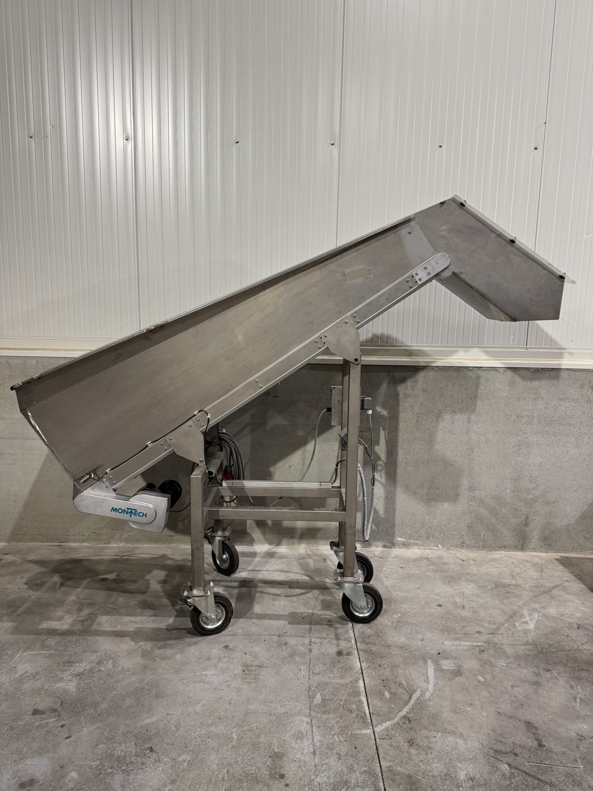 RVS Opvoerband / Transportband / Elevator / Conveyor