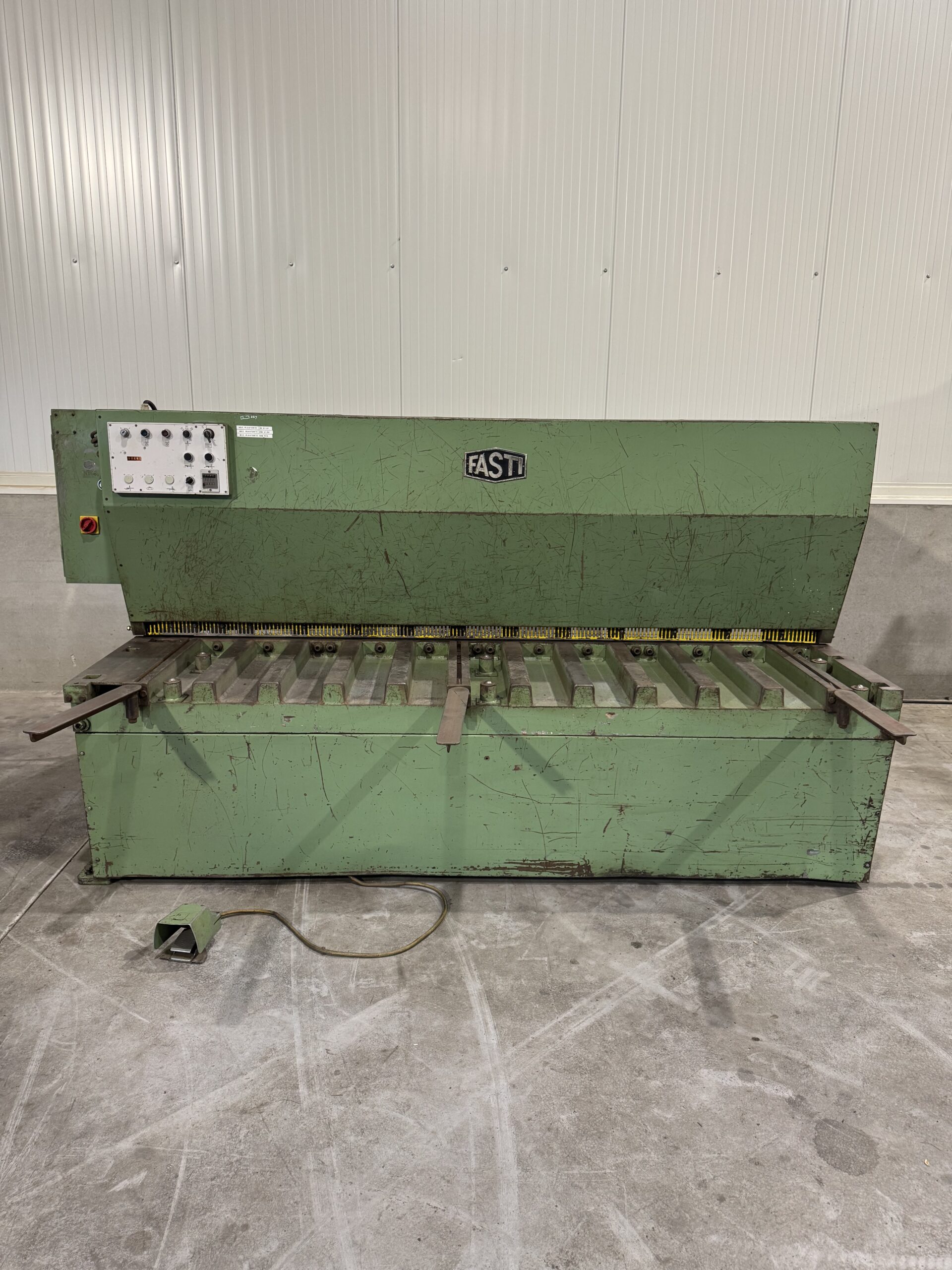 FASTI guillotineschaar 2500 x 6mm