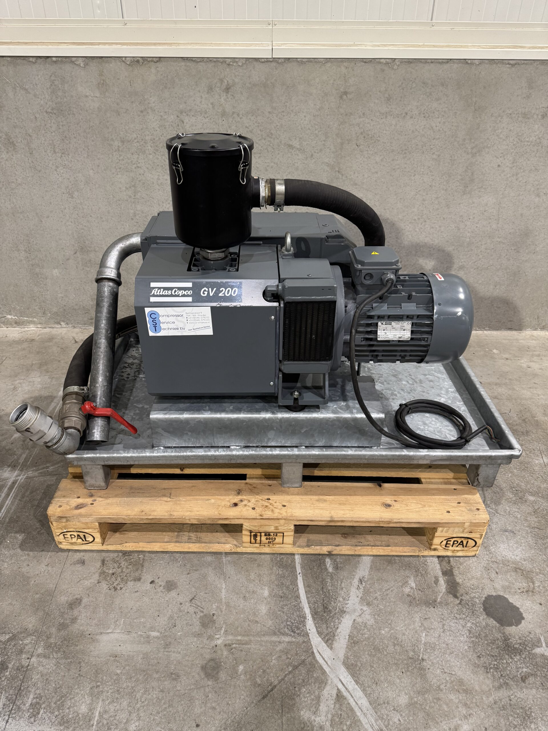 Atlas Copco GV 200 vacuümpomp / nieuwstaat