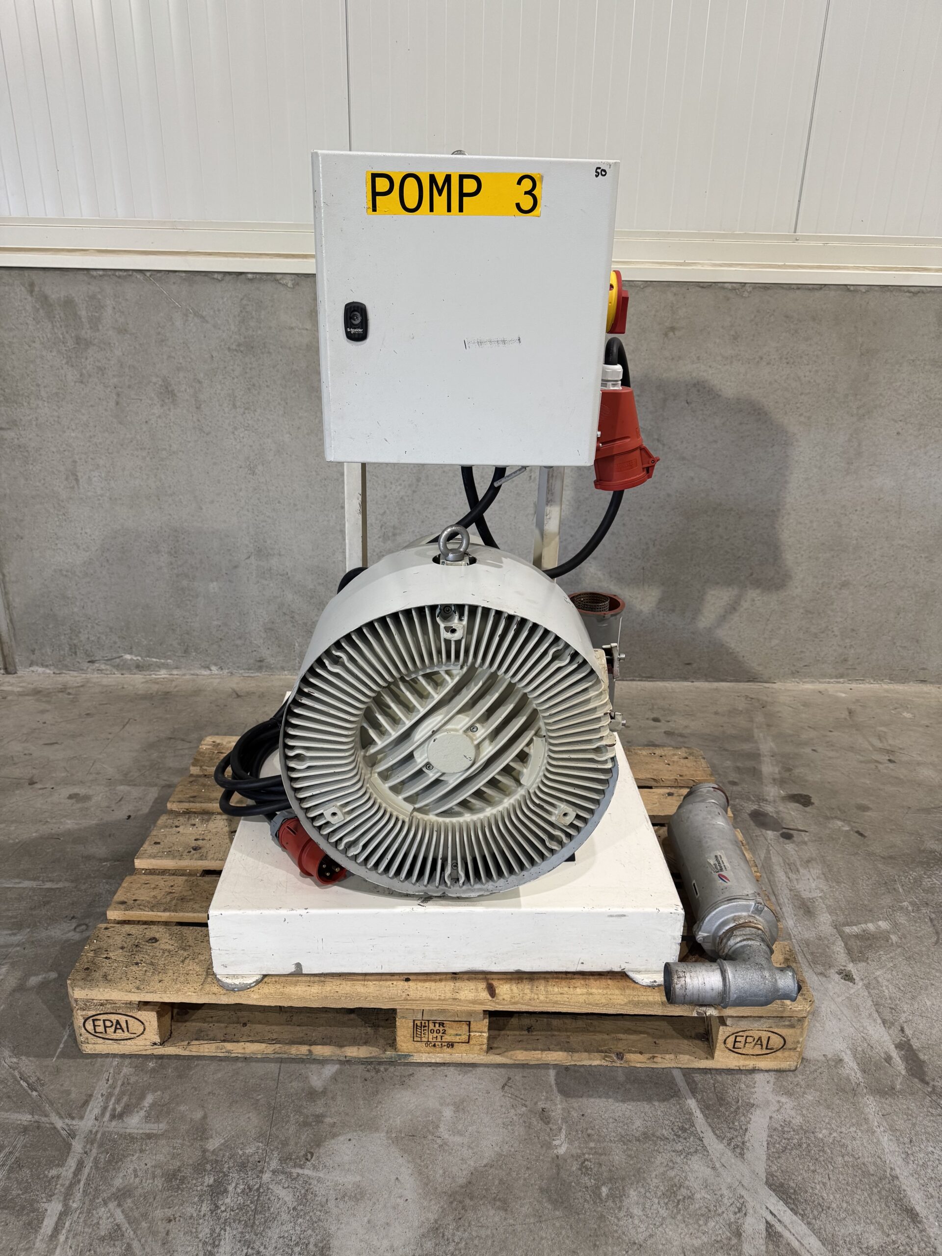 Industriële vacuümpomp / blower 11kW – Moretto / Siemens