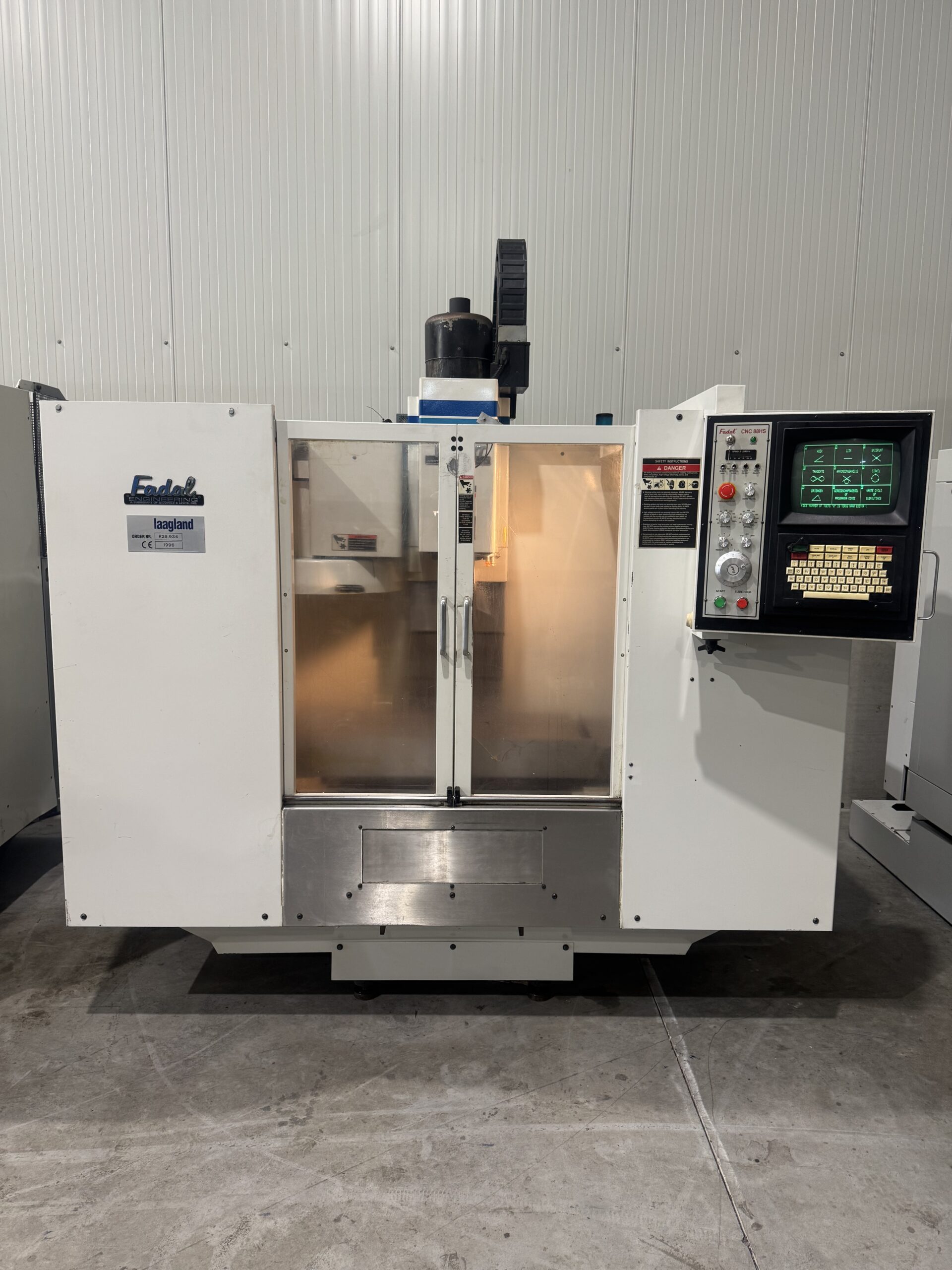 FADAL VMC 15 XT CNC freesbank
